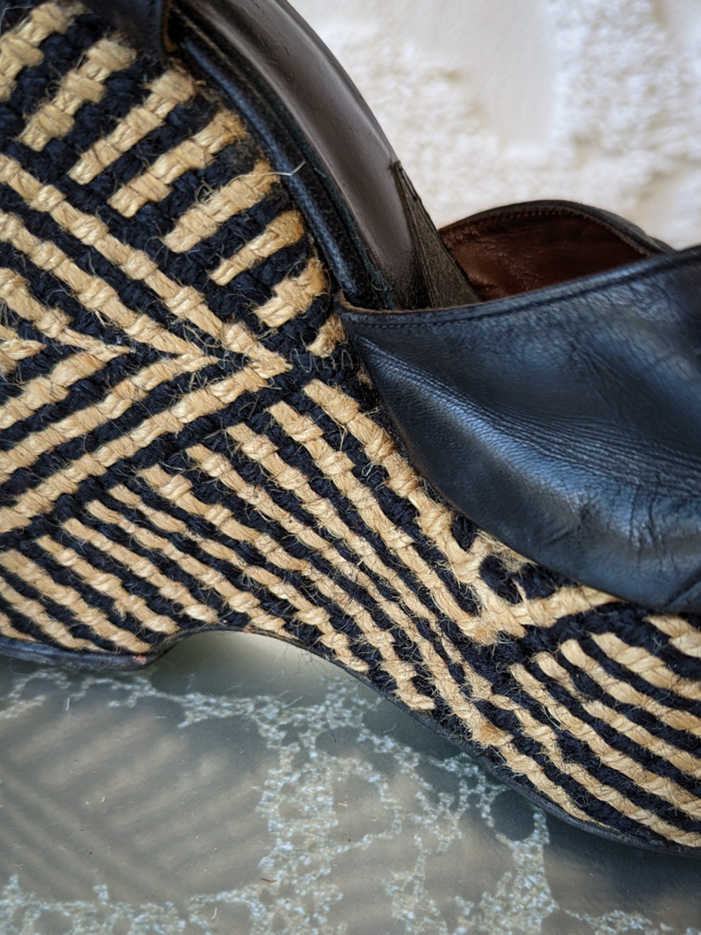 70s Bonnie Smith Wonder Wedge Platforms / 8