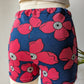70s Poppy Print Swim Shorts / S