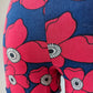 70s Poppy Print Swim Shorts / S