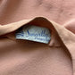 30s Embroidered Zip Front Crop Blouse / XS
