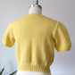 Rare 50s Novelty Poodle Sweater | M