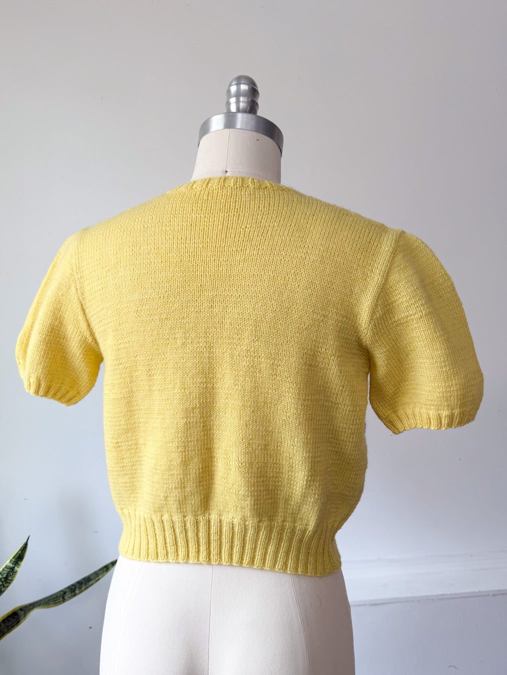 Rare 50s Novelty Poodle Sweater | M