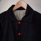 50s Black & Orange Corduroy Jacket / M