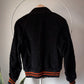 50s Black & Orange Corduroy Jacket / M