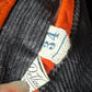 50s Black & Orange Corduroy Jacket / M