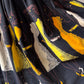 50s Hitchhiking Ladies Novelty Cotton Skirt / XS