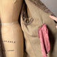 50s Mohair Wool Balloon Sleeve Military Liner Jacket / OSFM