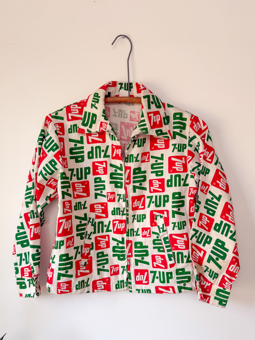 Rare 70s 7up Cotton Jacket / S