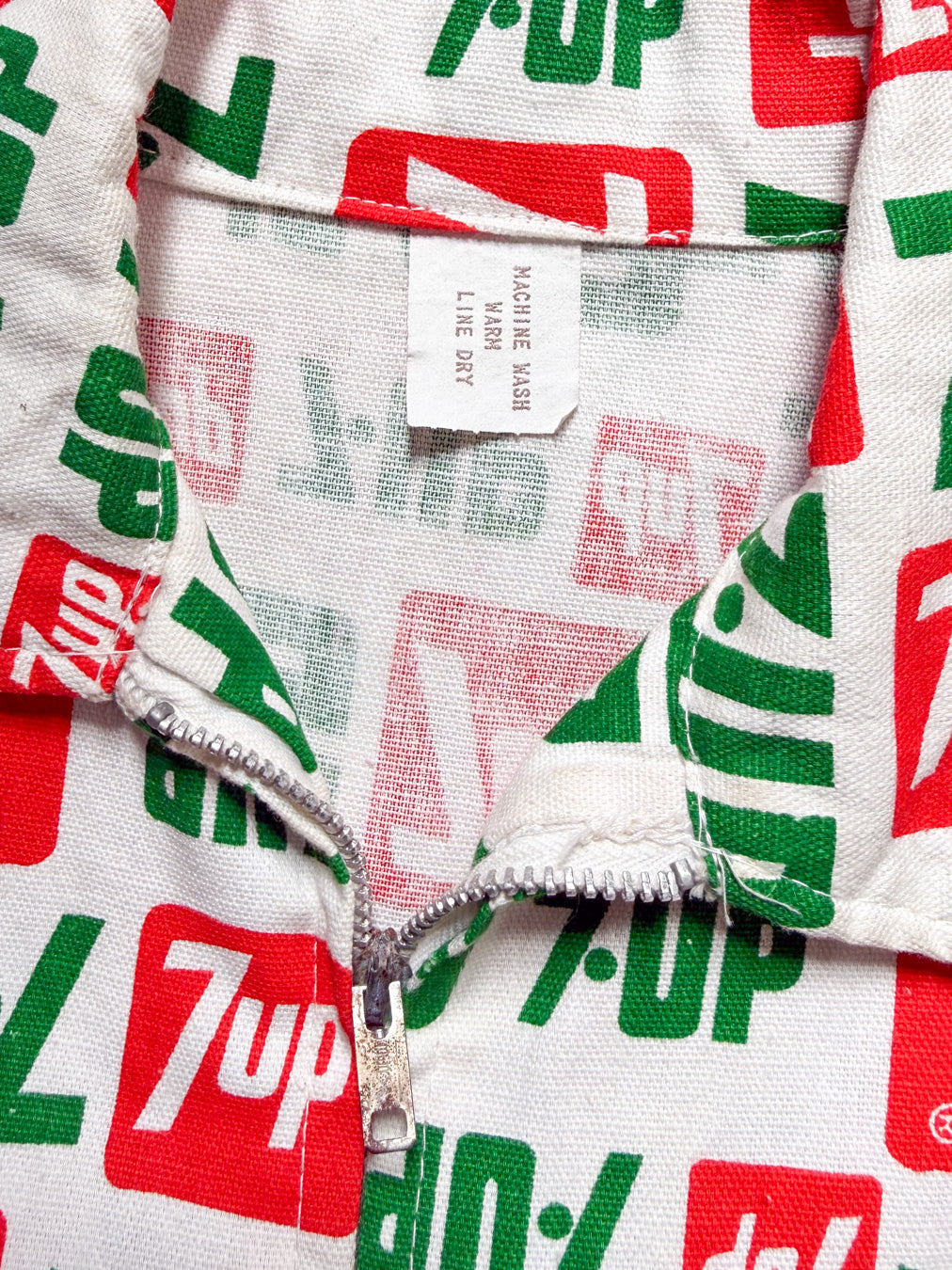 Rare 70s 7up Cotton Jacket / S