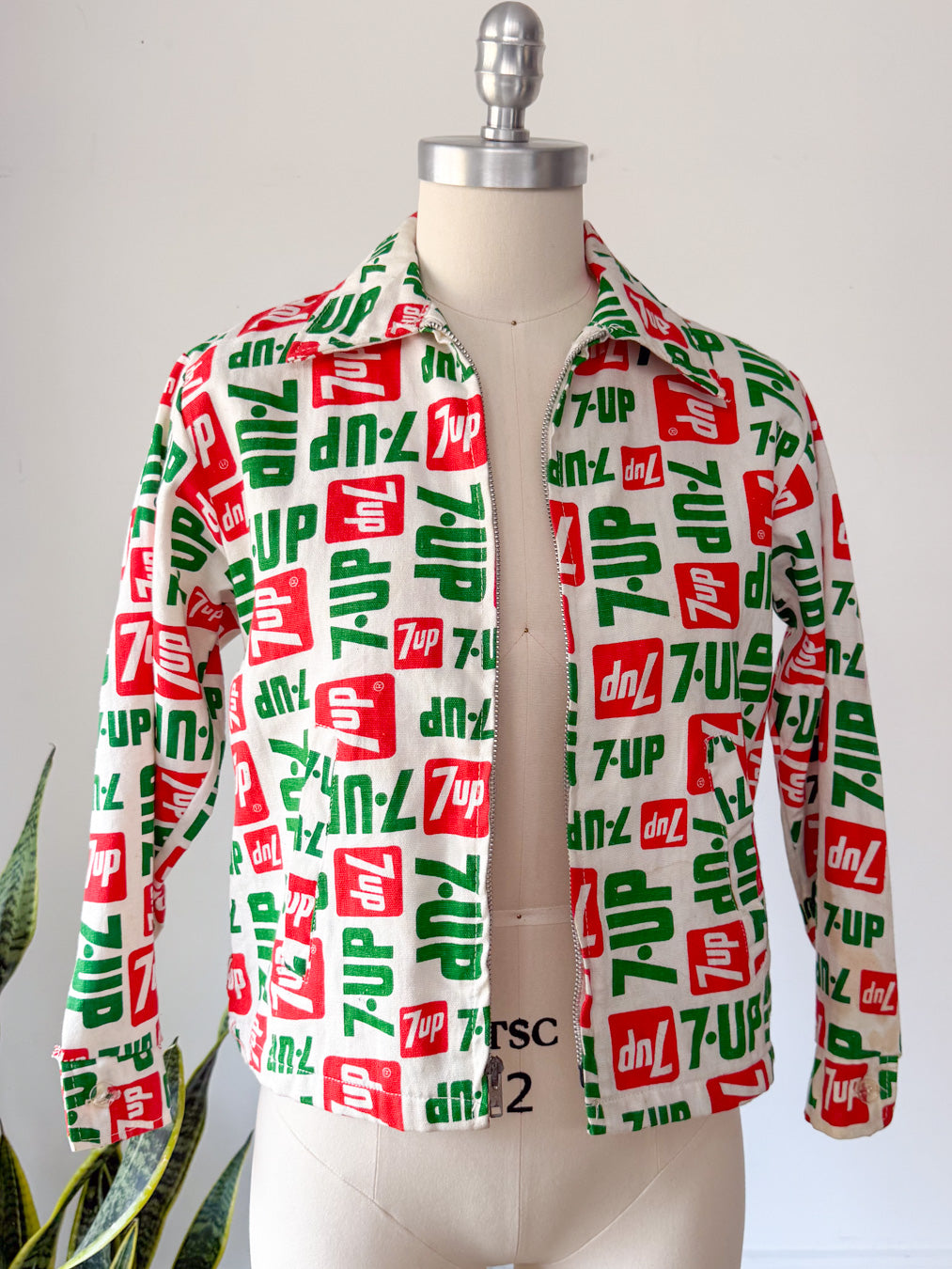 Rare 70s 7up Cotton Jacket / S