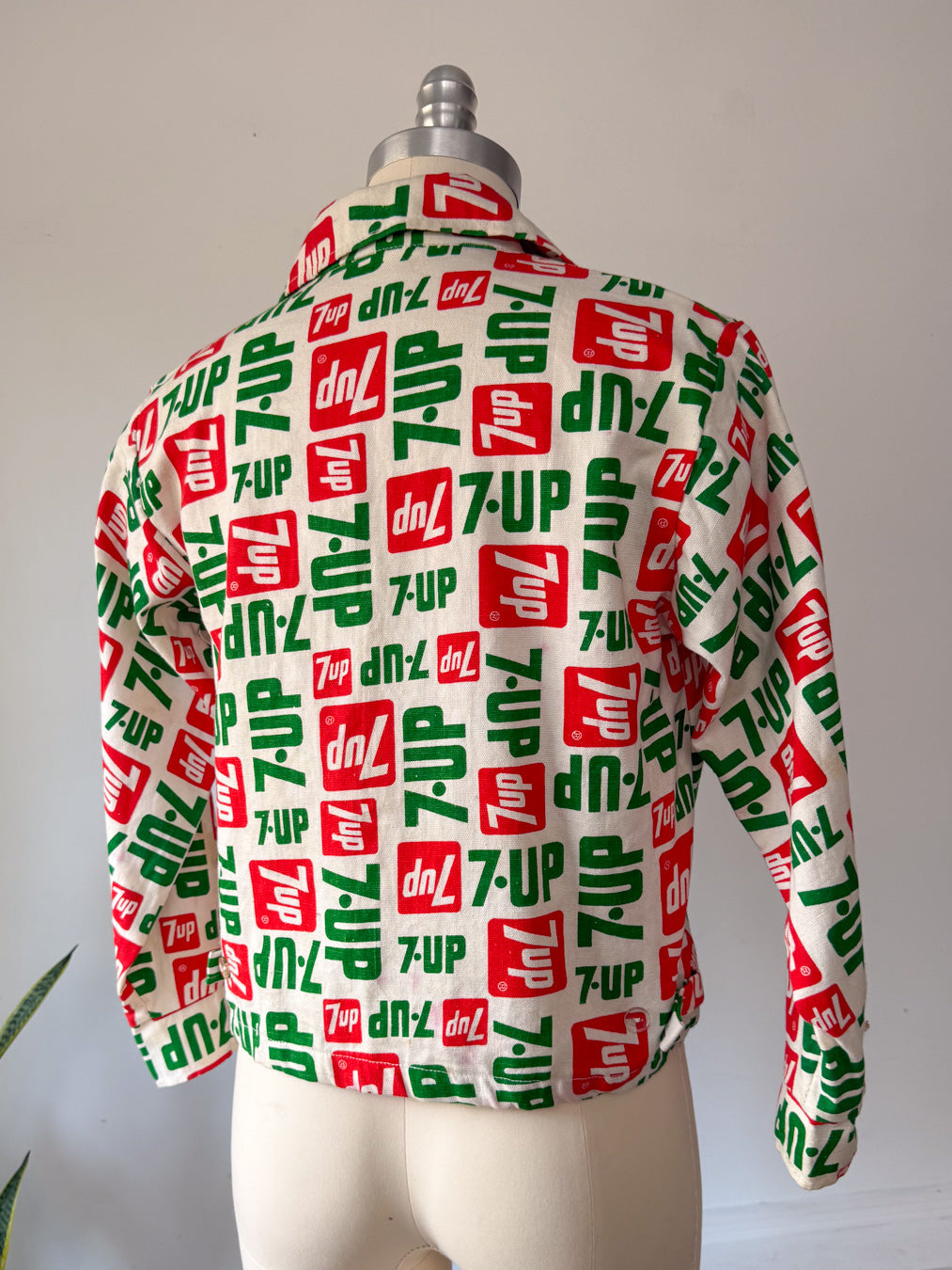 Rare 70s 7up Cotton Jacket / S