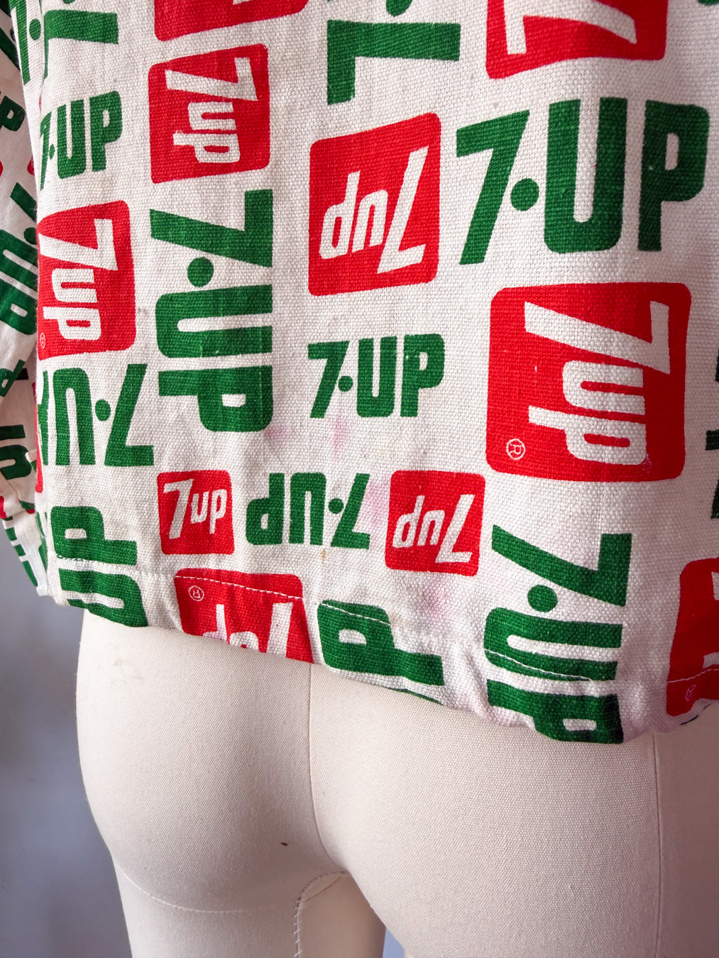 Rare 70s 7up Cotton Jacket / S