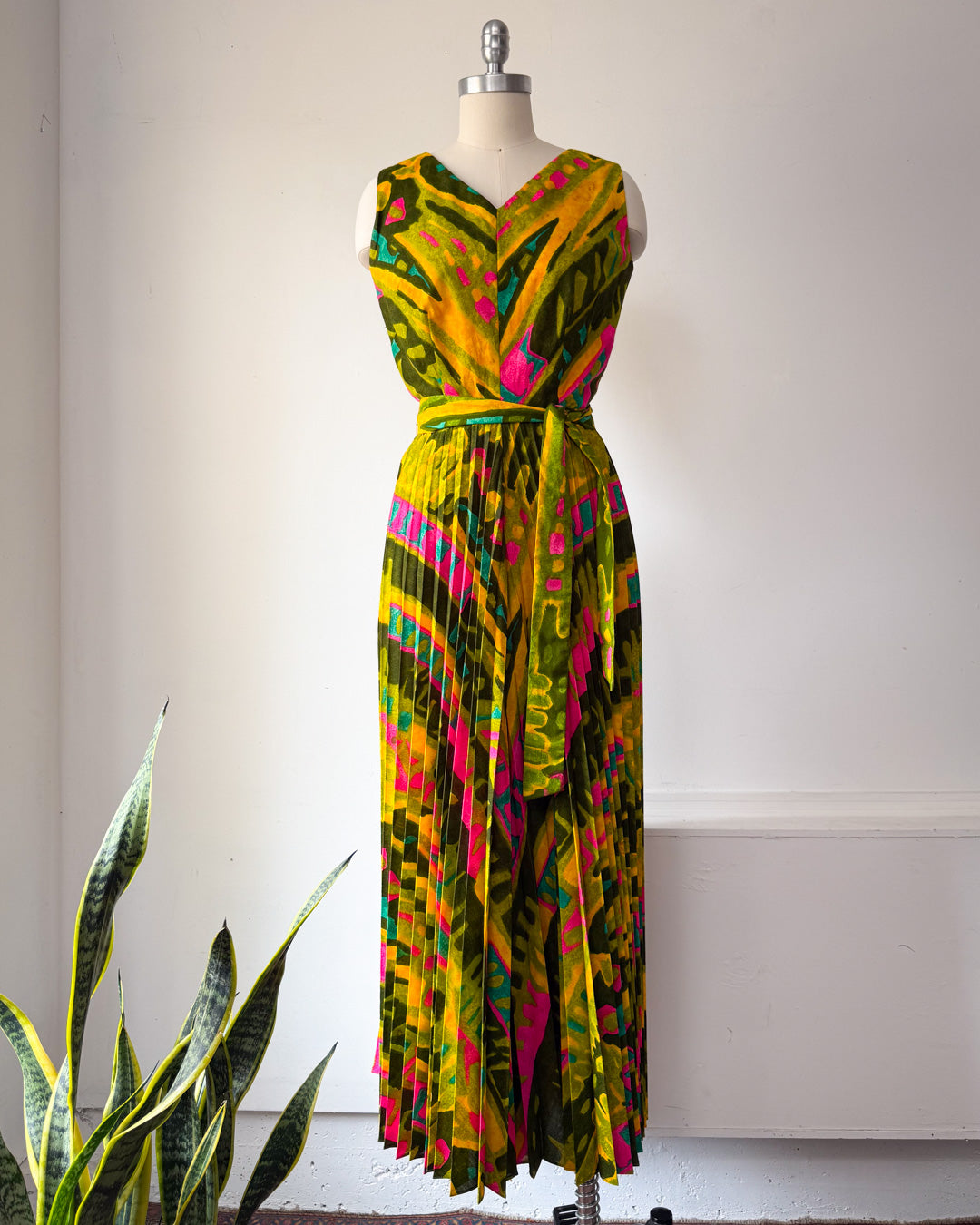 60s Alice Palazzo Jumpsuit / S