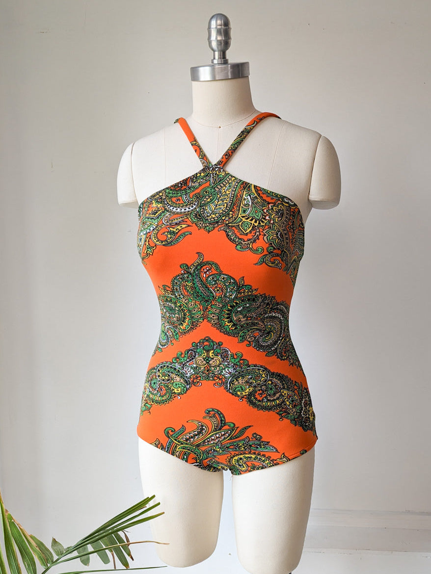 70s Rose Marie Reid Swimsuit / S