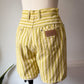 60s Wrangler Striped Denim Shorts / S