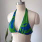 60s Hawaiian Cotton Bikini / XS-S