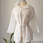 60s Hooded Swim Cover-up / S-M