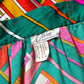 70s Alice Psychedelic Wrap Skirt / S-M