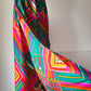 70s Alice Psychedelic Wrap Skirt / S-M