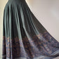 70s Cacharel Printed Wool Challis Skirt / S