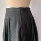 70s Cacharel Printed Wool Challis Skirt / S