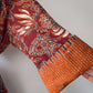70s Catherine Ogust Printed Cotton Dress / M-XL