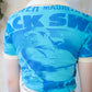70s Movie Poster Print Cotton Crop Top / XS-S