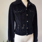 Rare 70s Happy Legs Music Note Jacket / S