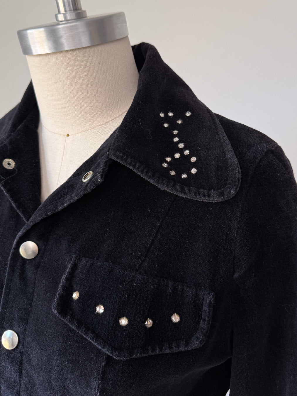 Rare 70s Happy Legs Music Note Jacket / S