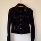 Rare 70s Happy Legs Music Note Jacket / S