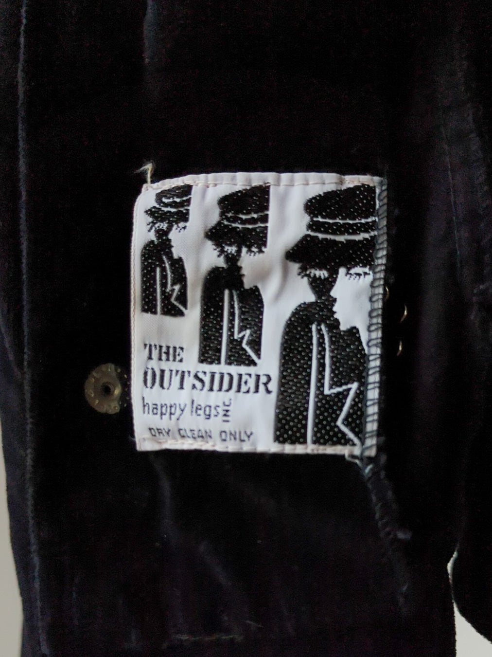 Rare 70s Happy Legs Music Note Jacket / S