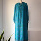 70s Treacy Lowe Novelty Print Animals Silk Dress / S-M