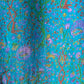 70s Treacy Lowe Novelty Print Animals Silk Dress / S-M