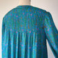 70s Treacy Lowe Novelty Print Animals Silk Dress / S-M