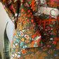 70s Unicorn in Captivity Novelty Print Shirt / M