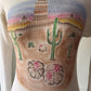 70s Air Brushed Thermal Top / S-M