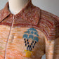 70s Novelty Hot Air Balloon Sweater / S