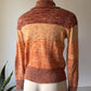 70s Novelty Hot Air Balloon Sweater / S