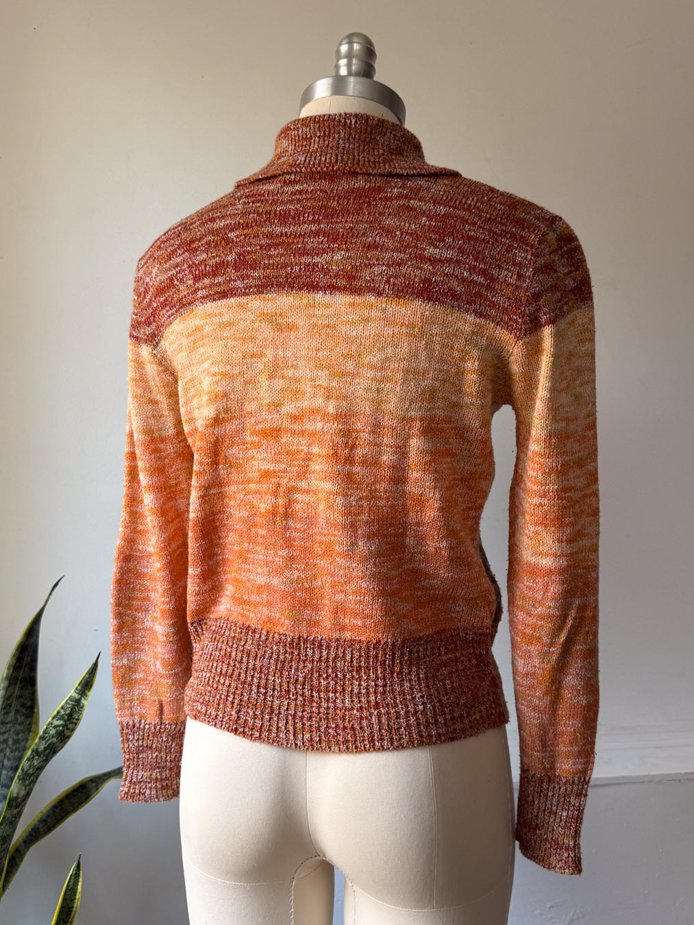 70s Novelty Hot Air Balloon Sweater / S