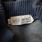 70s Fuzzy Blue Gray Faux Fur Jacket / M