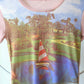 70s Sailboat Photo Print Tee / S