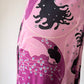 70s Novelty Nude Ladies Maxi Dress / XS-S