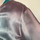 70s Faded Satin Bomber Jacket / M