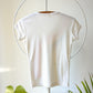 70s Deadstock Rainbow Glitter Tee / S