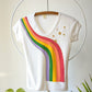70s Deadstock Rainbow Glitter Tee / S
