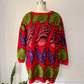 80s Betsey Johnson Seashell Sweater