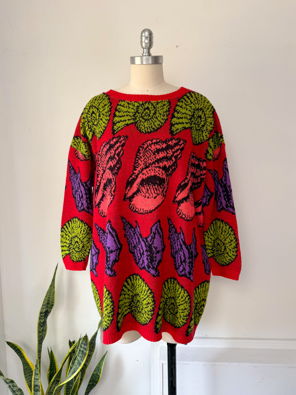80s Betsey Johnson Seashell Sweater