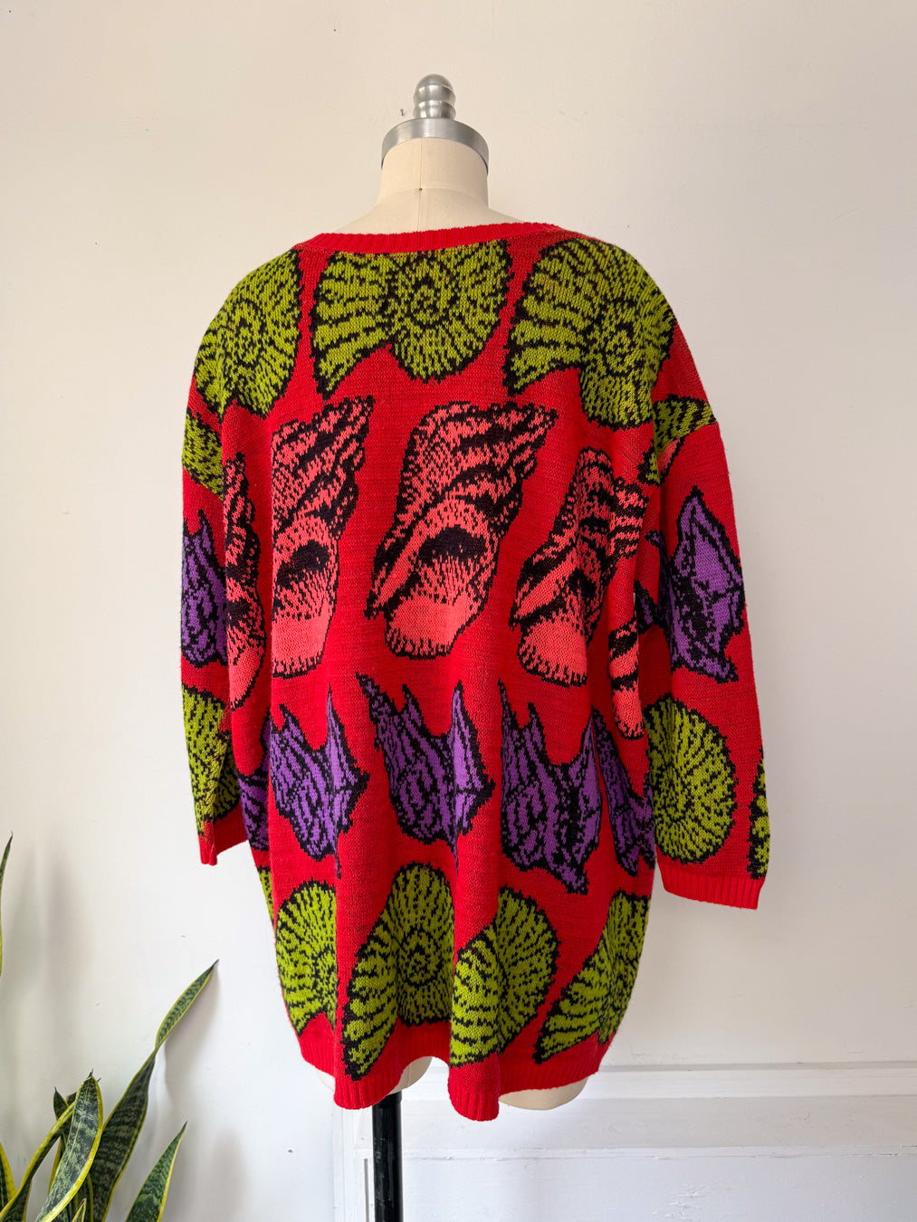 80s Betsey Johnson Seashell Sweater