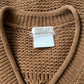 80s Matsuda Open Knit Wool Cardigan / S-L