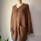 80s Matsuda Open Knit Wool Cardigan / S-L